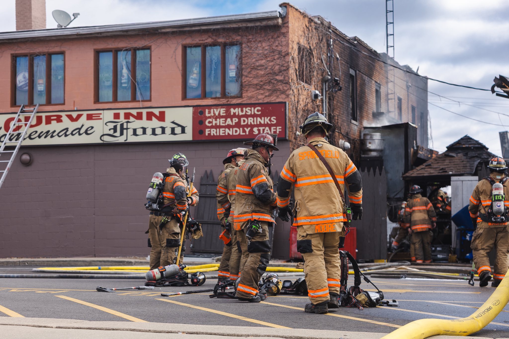 Community rallies around Curve Inn after fire