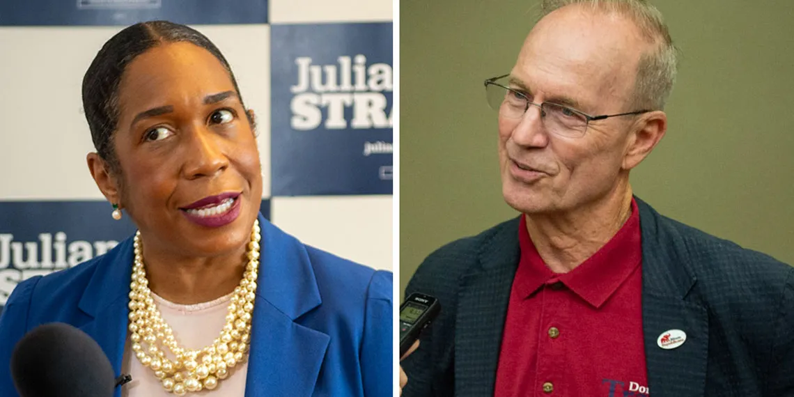 Stratton, Tracy clash over Trump, affordability in lone U.S. Senate forum - Illinois Times, the capital city's source of news, politics, arts, entertainment, culture